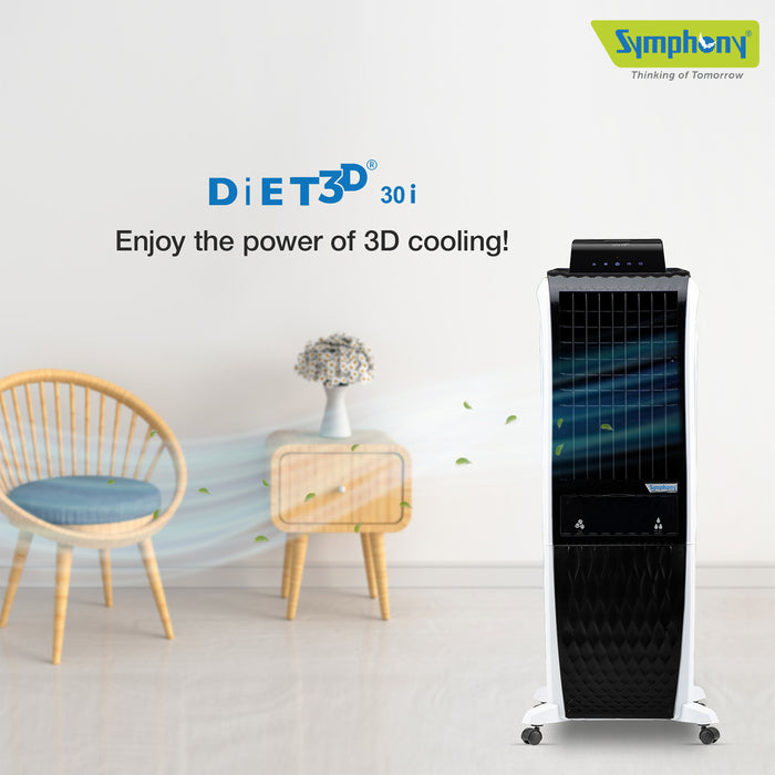 Symphony Diet 3D 30i Personal Air Cooler - Solenco South Africa