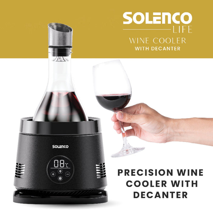 Solenco Life Precision Wine Cooler with Decanter