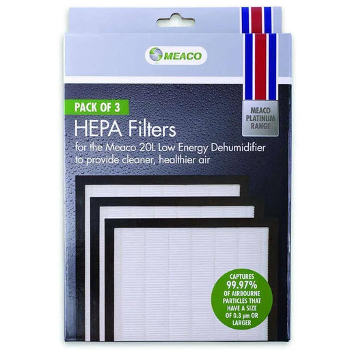 Meaco 20L Low Energy Dehumidifier Spare HEPA Filter - Solenco South Africa